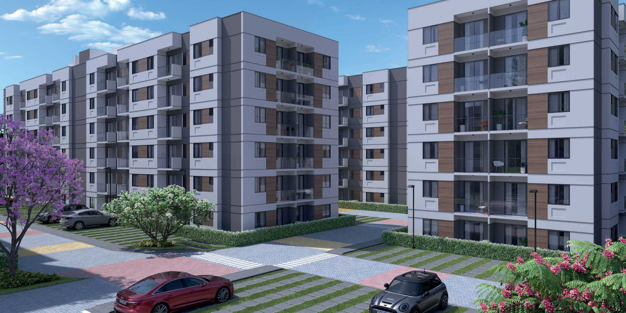 Vitale Árbore Residencial — Vista dos edifícios