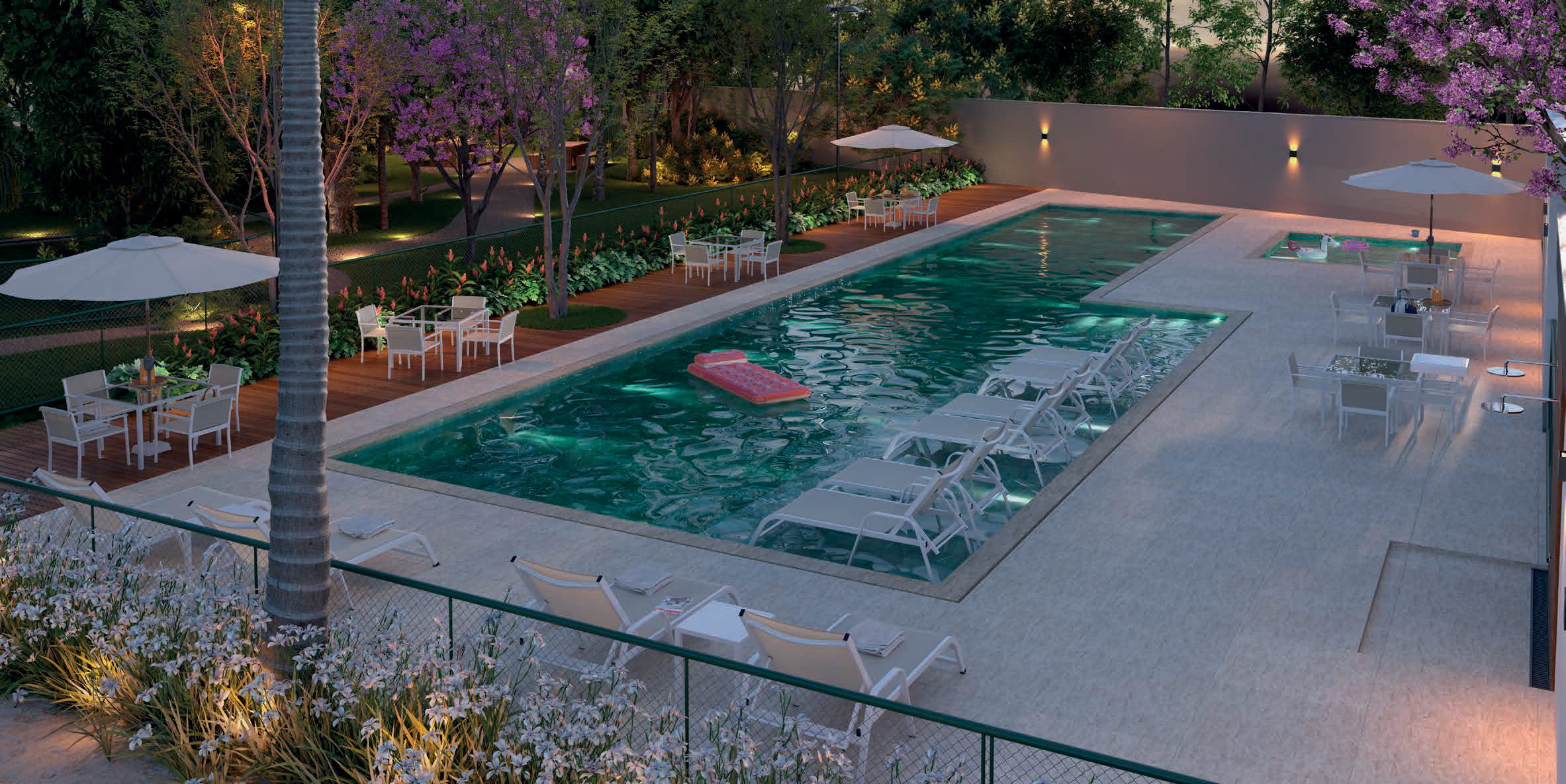 Vitale Árbore Residencial — Piscina