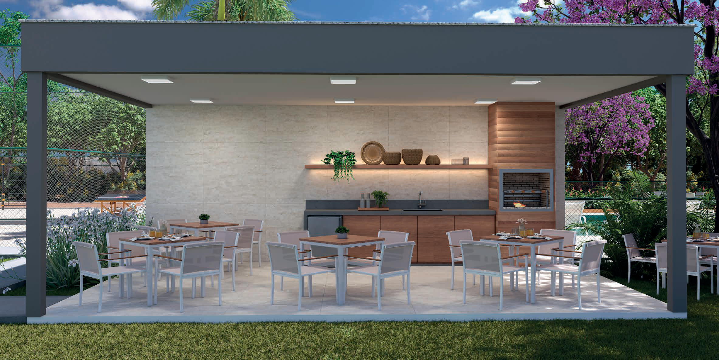 Vitale Árbore Residencial — Espaço gourmet