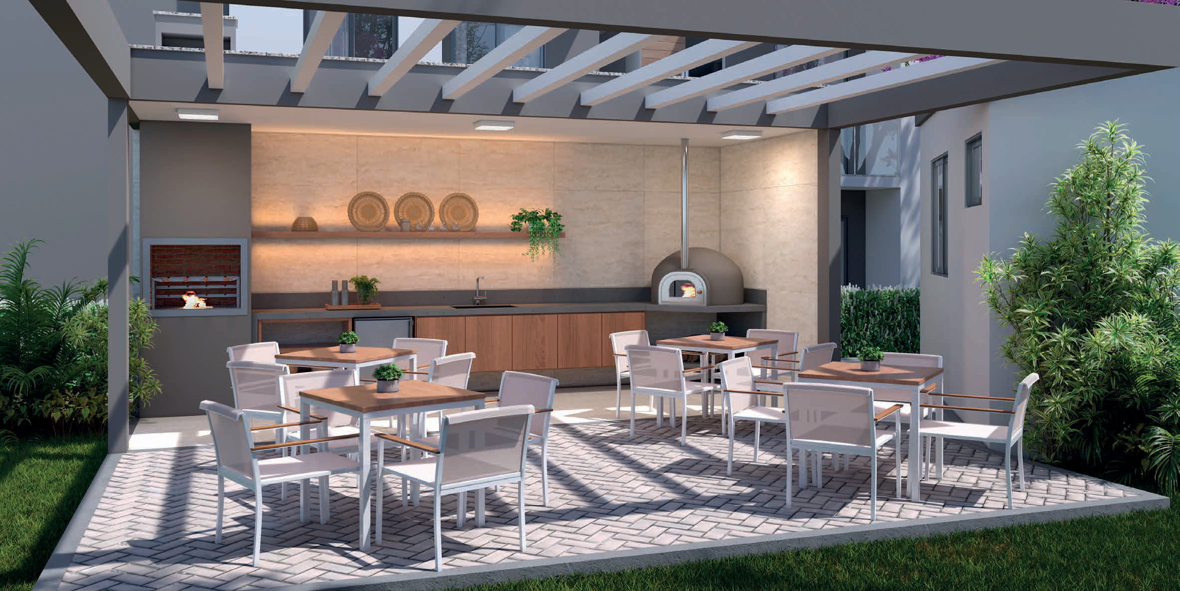 Vitale Árbore Residencial — Churrasqueira