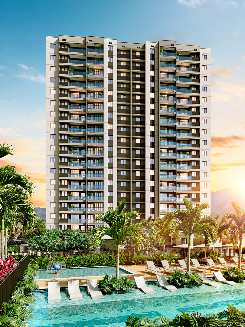 Perspectiva do Ilhamar Beach & Home