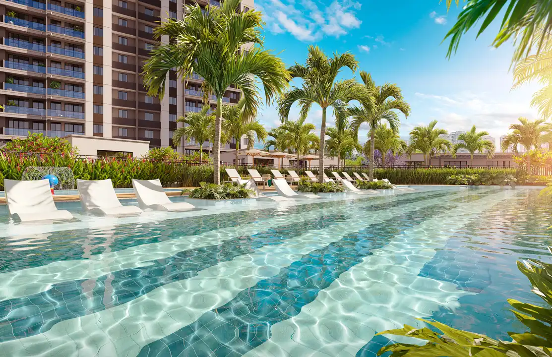 Ilhamar Beach & Home — Piscina — perspectiva ilustrativa
